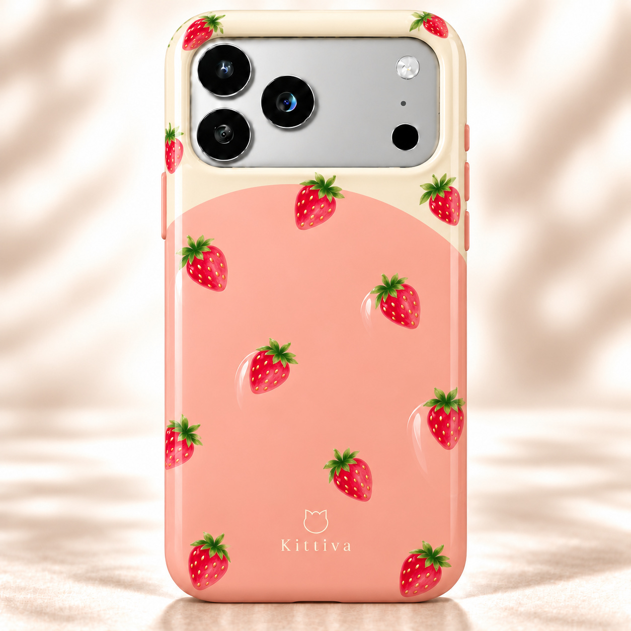 Pack Strawberry Kiss: funda a juego